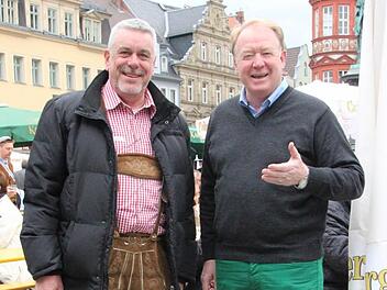 Norbert Tessmer (SPD, links) und Hans Michelbach (CSU) Foto: Simone Bastian