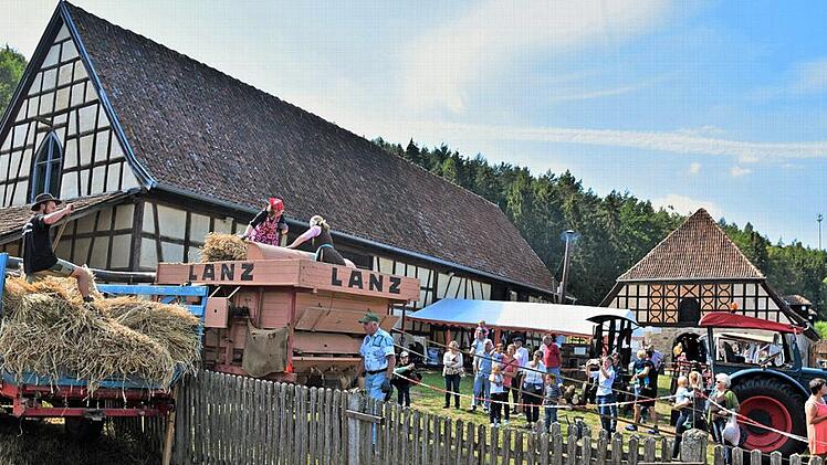 Das Museumsfest, das am Wochenende in der Alten Sch&auml;ferei in Ahorn stattfindet, bietet Einblicke in das fr&auml;nkische Leben in fr&uuml;herer Zeit. Foto: privat