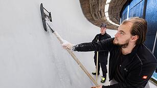Vorbereitungen auf die Wintersaison im Eiskanal