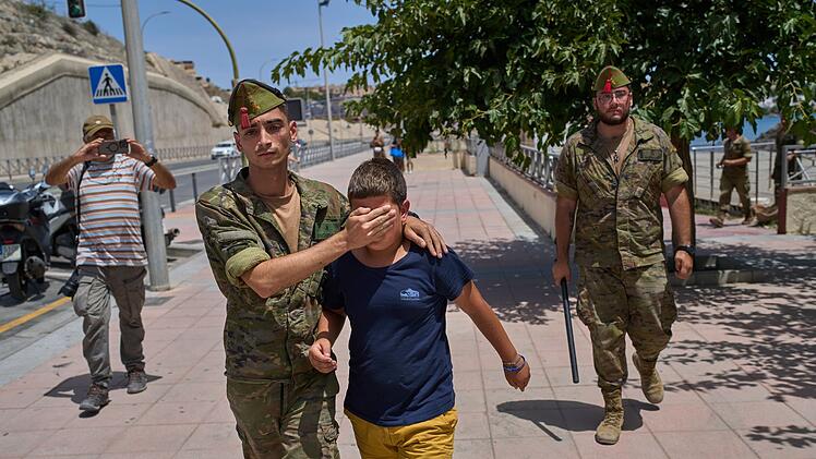 Migranten in Spanien - Ceuta