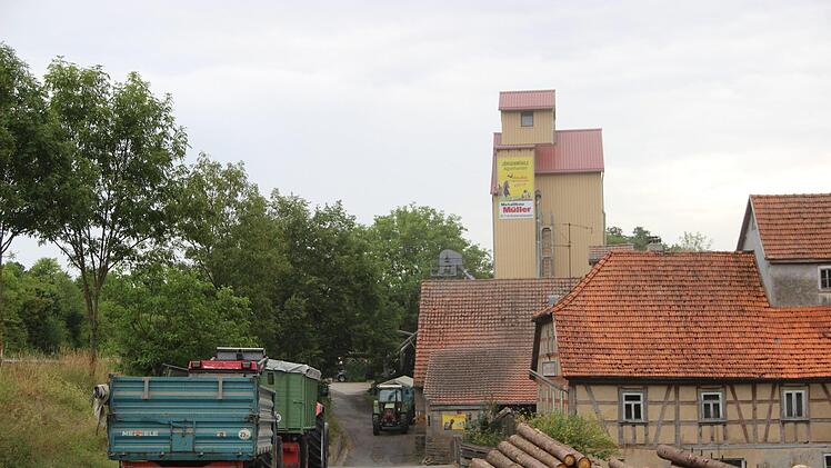 Landwirte liefern ihre Ernte im Agrarhandel der Brünner Jörgenmühle an.Heike Beudert