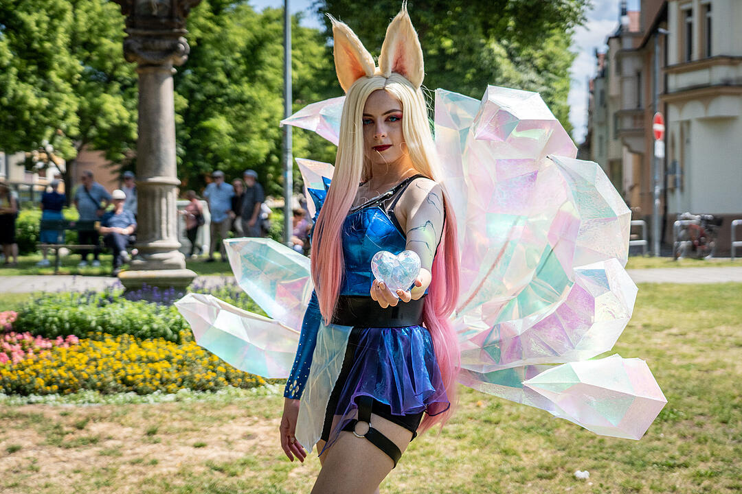 Wunderschöne Cosplays konnten bewundert werden!