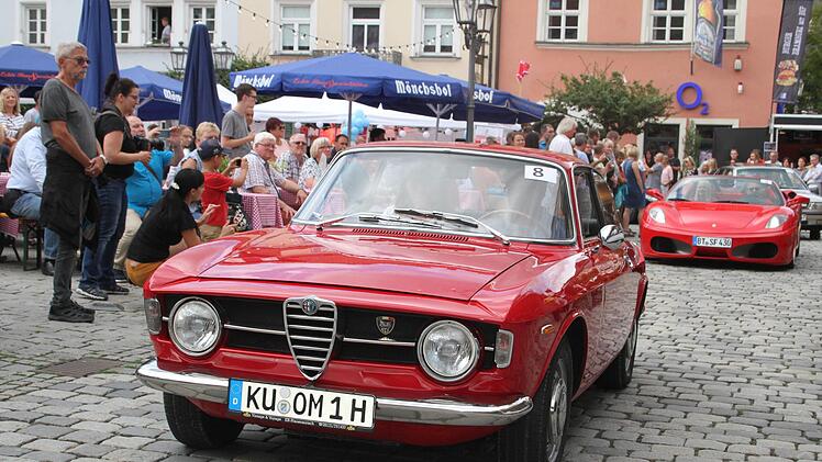 Der rote Alfa Romeo Giulia GT von Matthias Gross. Foto: Sonny Adam