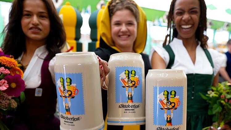 Vorstellung des offiziellen Wiesn-Maßkrugs