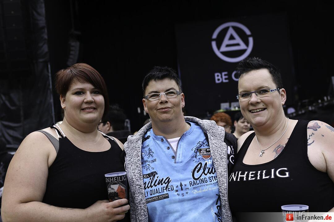 Unheilig und drei Vorbands spieleten am Freitag in Rothenburg ob der Tauber