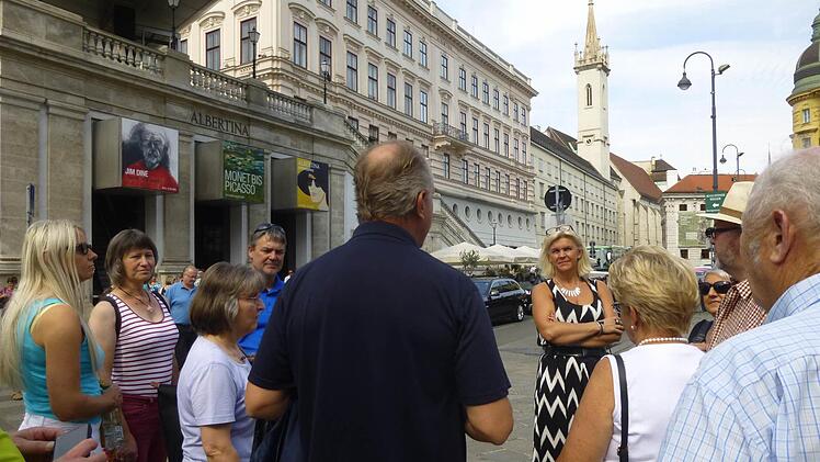 Der Kronacher Kreisverband des Bayerischen Gemeindetags in Wien  Foto: Hans Franz