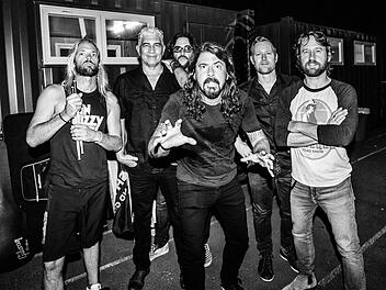 Am Freitagabend werden die Foo Fighters die ersten Headliner sein, die bei Rock im Park 2018 in Nürnberg spielen.  Foto: Rock im Park/Media