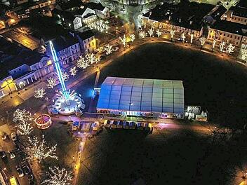 Auf der Mall erstrahlt alles in weihnachtlichem Glanz. Foto: privat