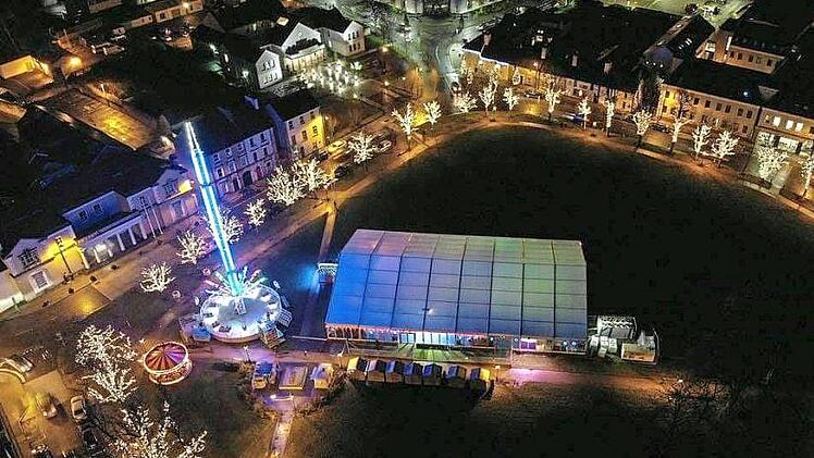 Auf der Mall erstrahlt alles in weihnachtlichem Glanz. Foto: privat