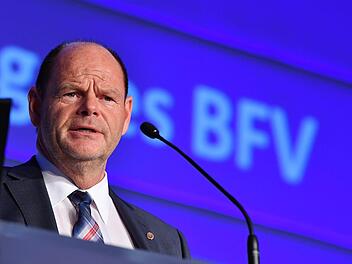 BFV-Schatzmeister Jürgen Faltenbacher. Foto: Sebastian Widmann / Getty Images