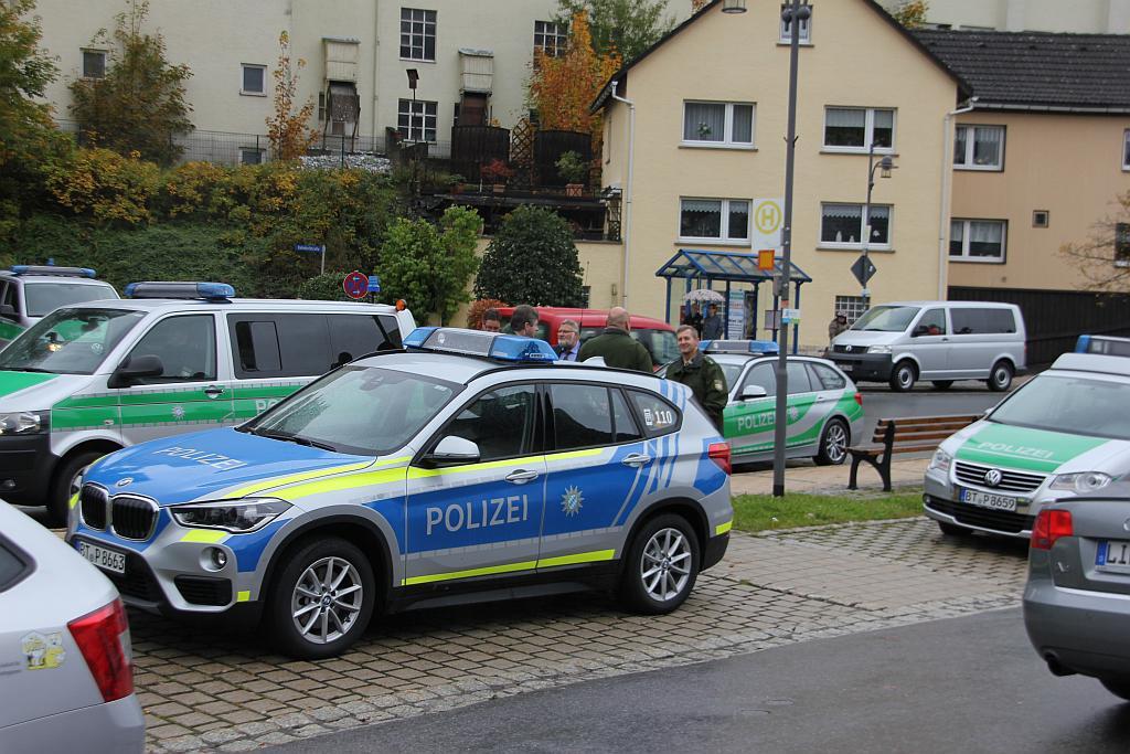 Protest gegen Treffen der "Alternativen Mitte" in Tettau
