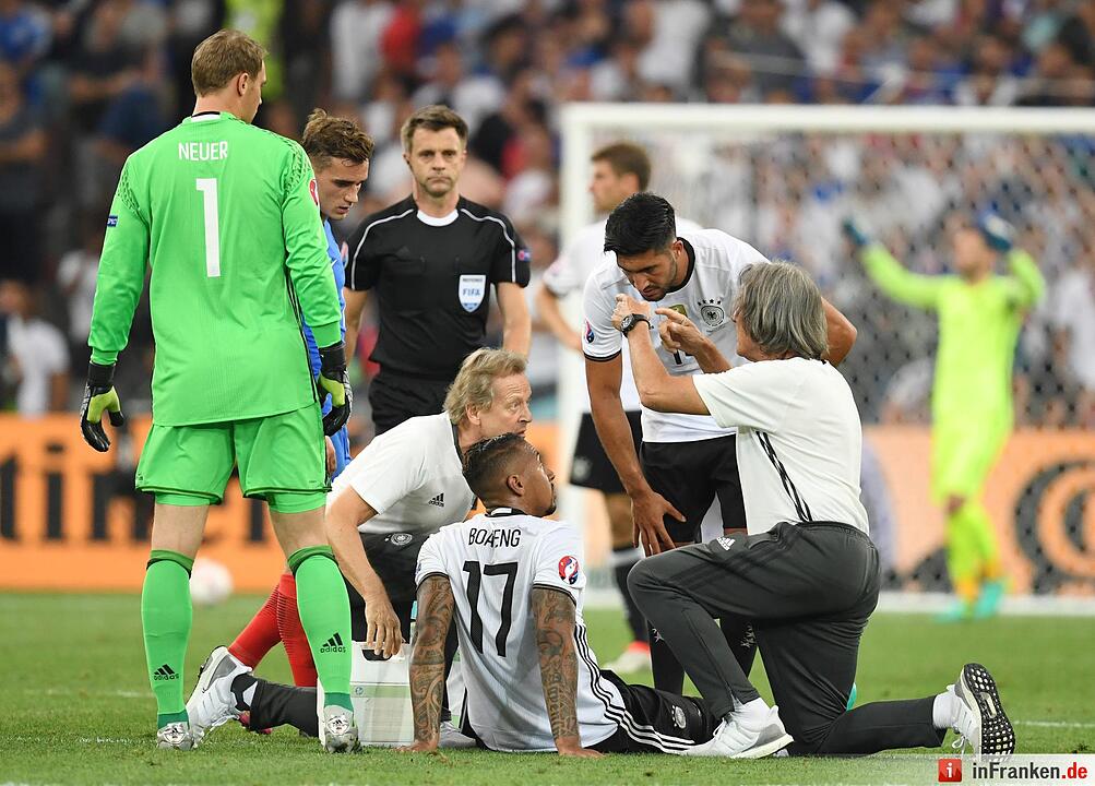 e bittere Niederlage der Deutschen