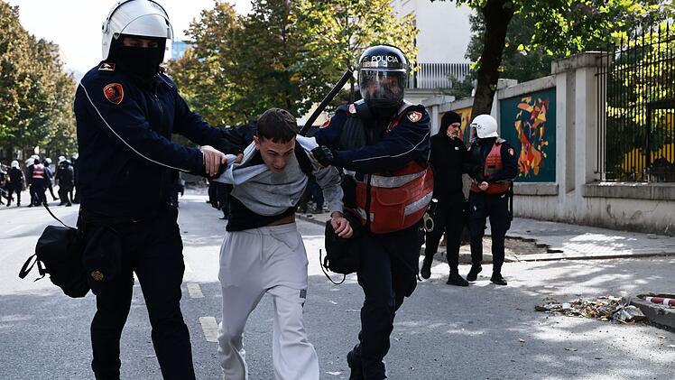 Proteste in Albanien