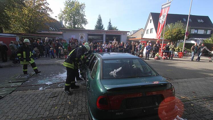 Die Vorführungen fesselten die Besucher.