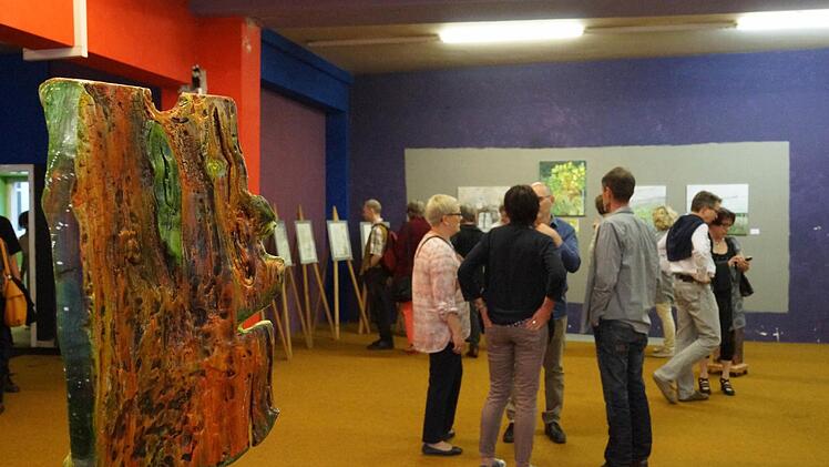 Eröffnung der Ausstellung im ehemaligen KaufhausFoto: Arkadius Guzy