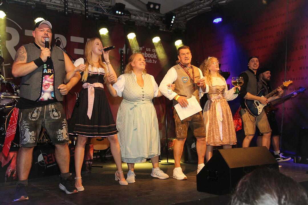 Endlich wieder Weinfest in Abtswind.