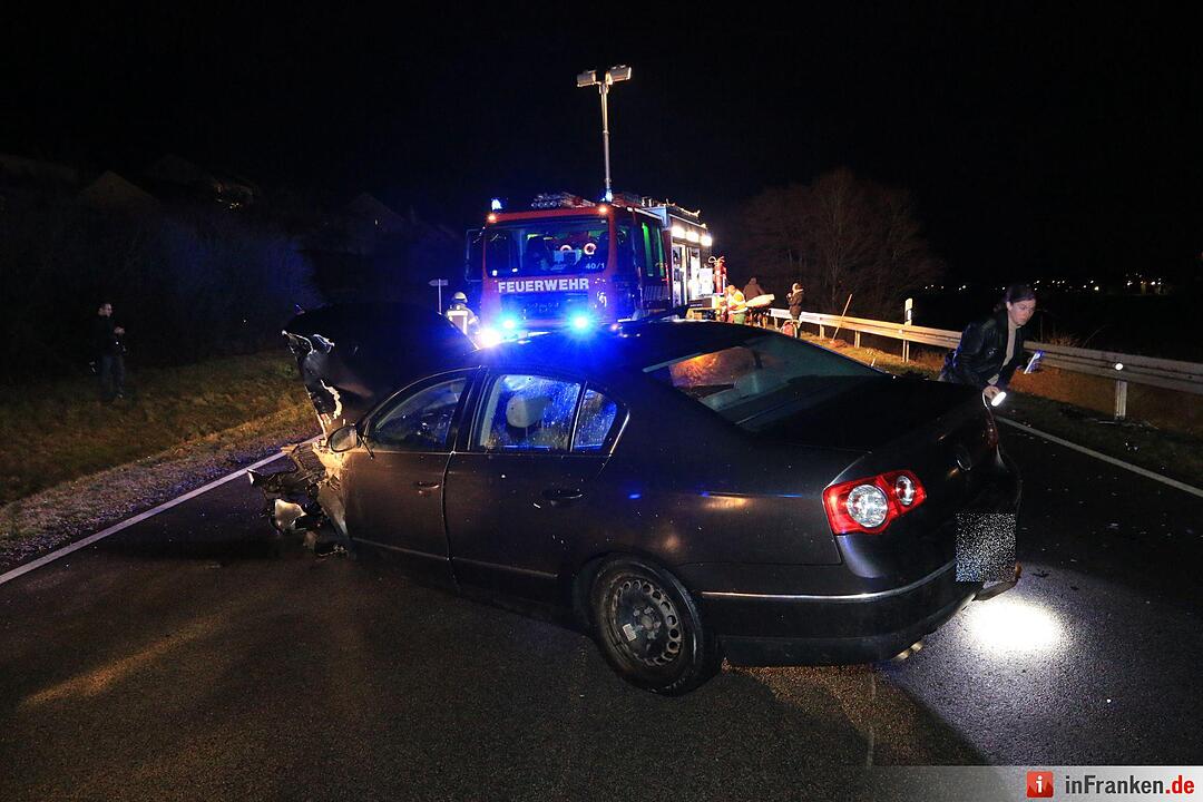 Unfall auf B26 bei Steinbach