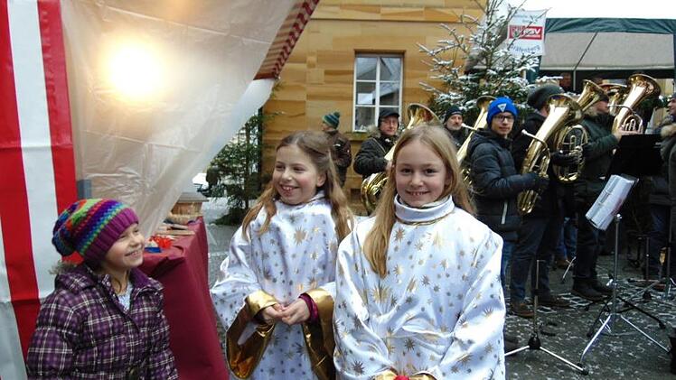 Die Weihnachtsengel Foto: Petra Malbrich