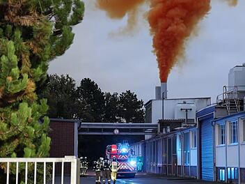 Warnung: Gaswolke über Aschaffenburg