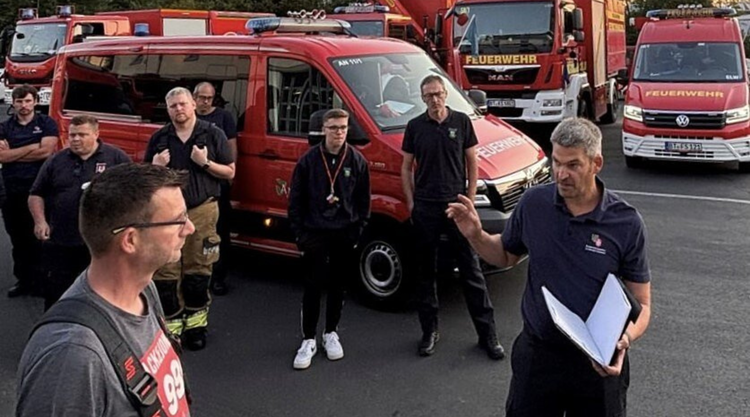 Feuerwehr aus ERH hilft bei Waldbrand im M&uuml;ritz-Nationalpark