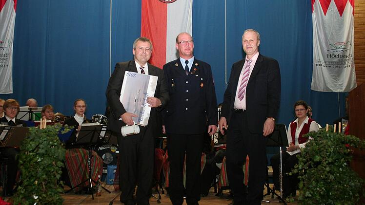 Torsten Czapka und Wolfgang Glotz von der Hochwasserhilfe