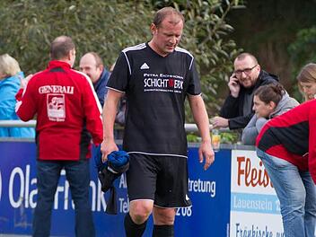 Der Ludwigsstadter Spielertrainer Stefan Gehring wird am Sonntag erstmals auf seinen Trainerkollegen Heinrich Föhrweiser treffen. Foto: Weiß
