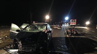 Quadfahrer und Sozia bei Frontalcrash getötet Quadfahrer und Sozia bei Frontalcrash getötet