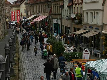 Das Drei-Länder-Treffen in Kronach zieht jedes Jahr viele Besucher an. Foto: Archiv
