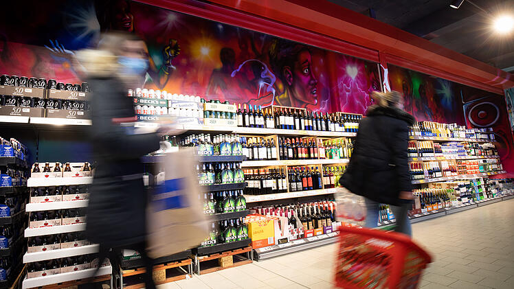 Einkaufen im Supermarkt