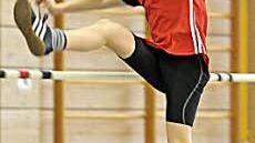 Der Scherhochsprung dient als Vorbereitung auf den "normalen".