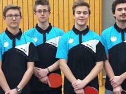 Die ungeschlagenen Meister der TS Kronach: v. l. Berin Becic, Fabian Hauguth, Jannik Großmann, Lukas Heimprecht, Dominik Maier und Katharina Graf Foto: Hans Franz