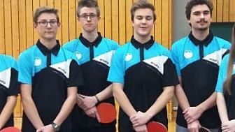 Die ungeschlagenen Meister der TS Kronach: v. l. Berin Becic, Fabian Hauguth, Jannik Großmann, Lukas Heimprecht, Dominik Maier und Katharina Graf Foto: Hans Franz