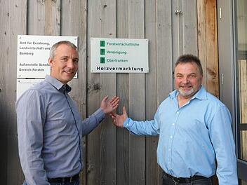 Der neue FVO-Gesch&auml;ftsf&uuml;hrer J&ouml;rg Ermert und der Vorsitzende Wolfgang Schulthei&szlig;.Barbara Herbst