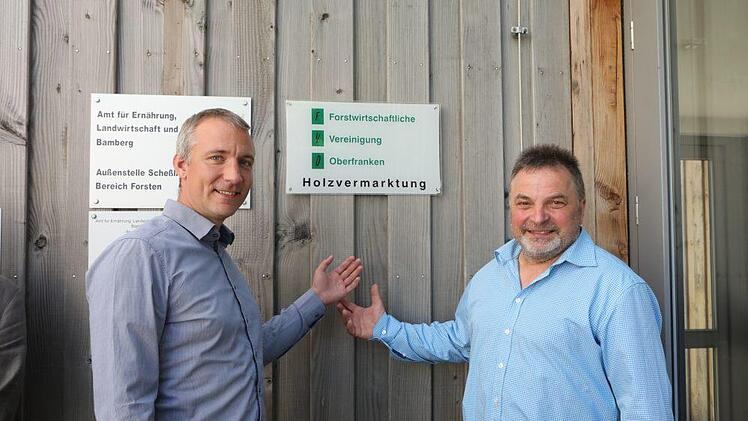 Der neue FVO-Gesch&auml;ftsf&uuml;hrer J&ouml;rg Ermert und der Vorsitzende Wolfgang Schulthei&szlig;.Barbara Herbst