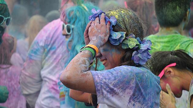 Erlangen: Indisches Holi-Fest am Wochenende - farbenfrohes Frühlingsfest mit "Musik und Tanz"