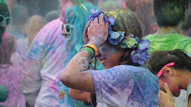 Erlangen: Indisches Holi-Fest am Wochenende - farbenfrohes Frühlingsfest mit "Musik und Tanz"