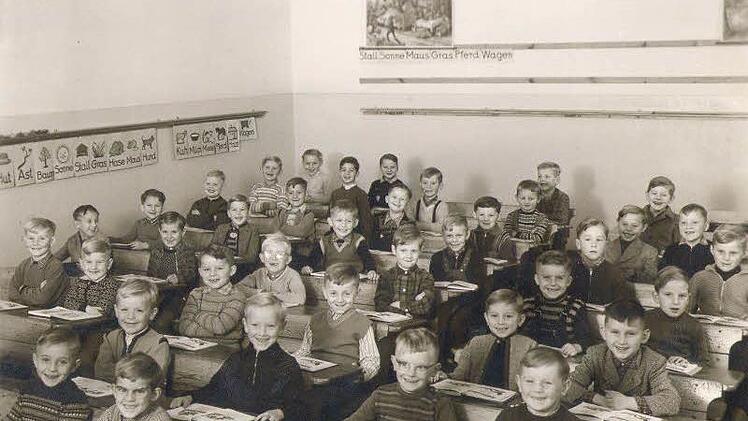 1956 ging Wolfgang Droege in Forchheim in die Zentralschule Foto: privat