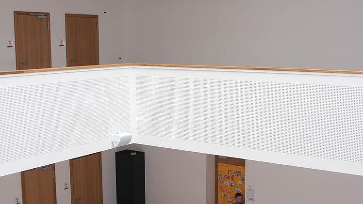 Das lichtdurchflutete Atrium