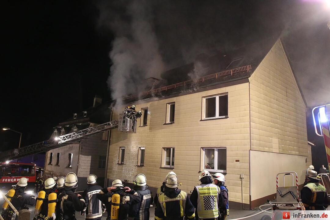 Mann stirbt bei Brand in Geroldsgrün