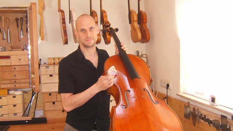 Andreas Haensel in seinem Atelier. Foto: privat