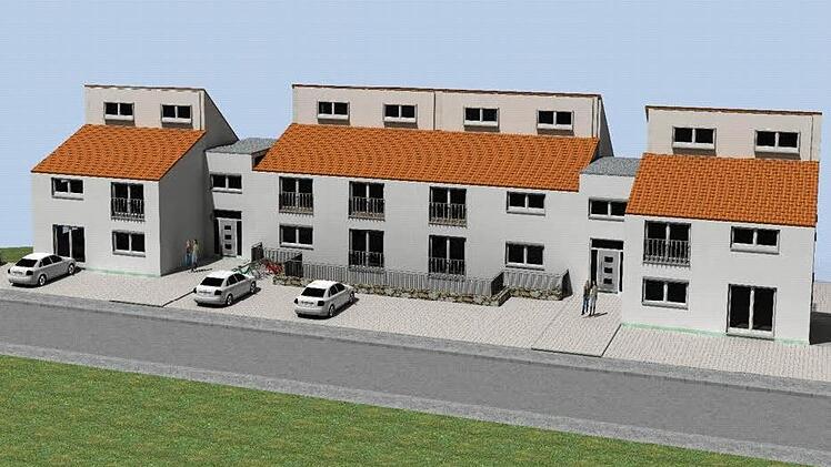 Geplante Wohnanlage "Mehrgenerationenhaus Nüdlingen"