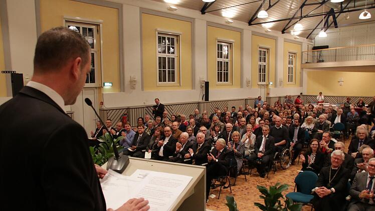 Eindrücke vom Neujahrsempfang der Stadt Bad Kissingen. Foto: Ralf Ruppert