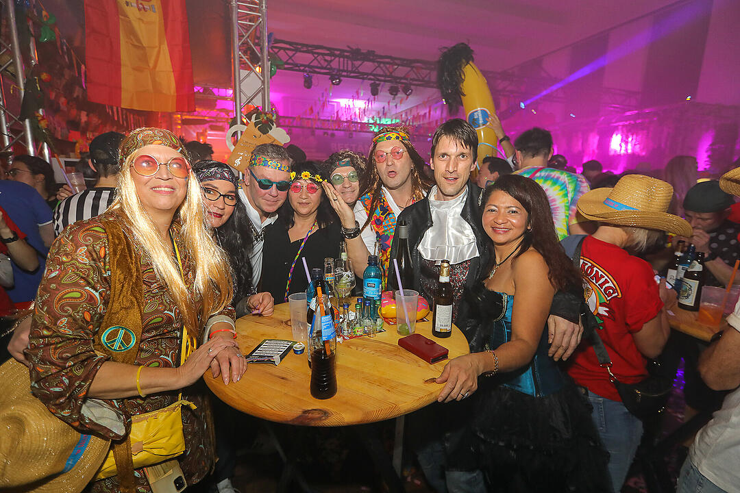 Beste Partystimmung in der Stadthalle