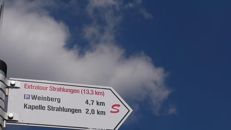 Entlang  der Extratour Strahlungen.Heike Beudert