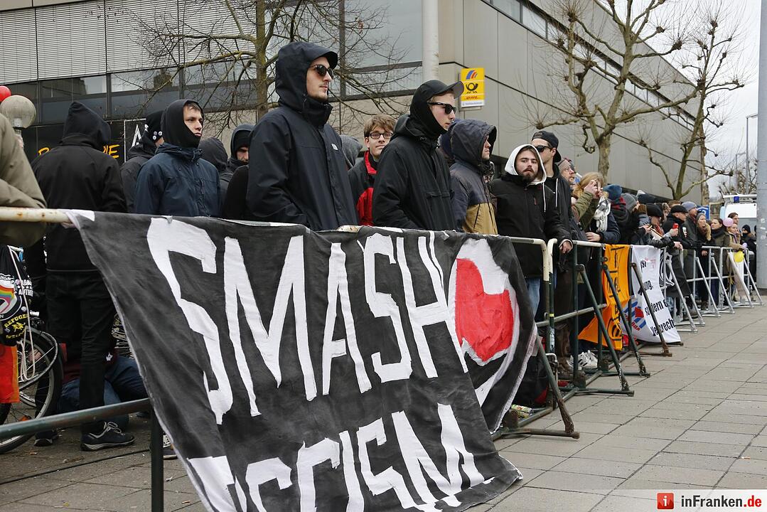 Demonstrationen in Bamberg