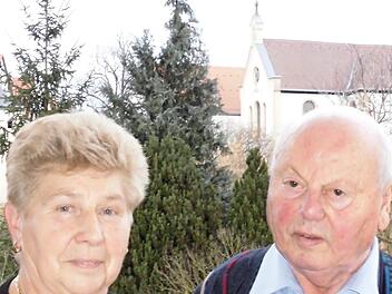 Das Jubelpaar Maria und Michael Zillich Foto: p