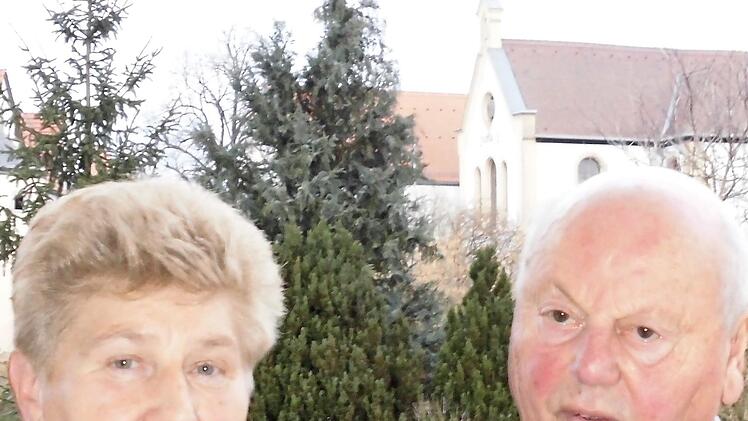 Das Jubelpaar Maria und Michael Zillich Foto: p