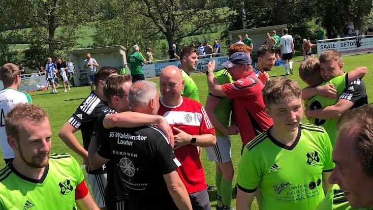 Nach dem 3:1-Sieg in Untererthal sollte alle Anspannung abfallen.