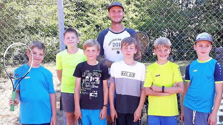 Alle Teilnehmer hatten viel Spaß beim Tennis-Camp.  Foto: privat