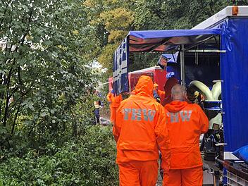 Starkregen in Nordrhein-Westfalen